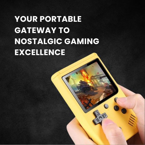 Classic Game Player 400-in-1 Handheld TV Game Console