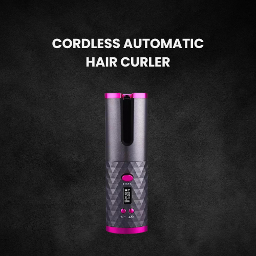 Wireless automatic hair curler