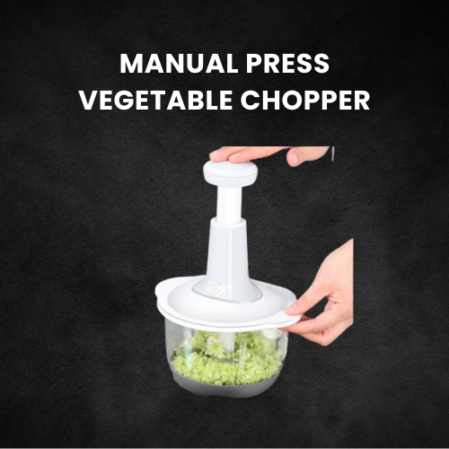 Manual Press Vegetable Chopper