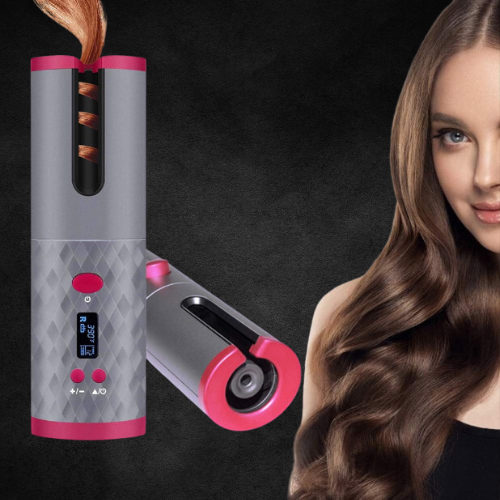 Wireless automatic hair curler